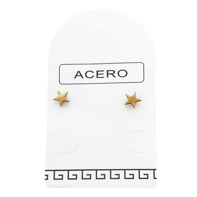 DORADO PAR 3.5MM ESTRELLITA MINI ARO