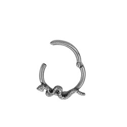 12MM SERPIENTE ARGOLLA CLICKER C/ BISAGRA PIERCING