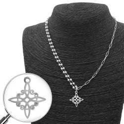 NUDO DE BRUJA CADENA CLIP Y...