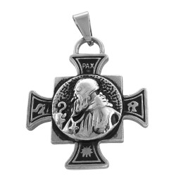 GRANDE SAN BENITO EN CRUZ EQUILIBRIO C/ RELIEVE MACIZO DIJE