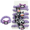 PACK X6 C:02 (ROSA) UNIDADES INFANTIL SCRUNCHIES ELASTICAS KUROMI COLITAS
