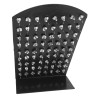 BLISTER X36 PARES SURTIDOS STRASS 3-4-5-6 MM CRISTAL ARO