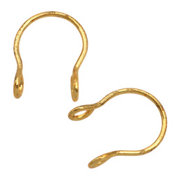 DORADO UNIDAD FALSA ARGOLLA DE NARIZ PIERCING