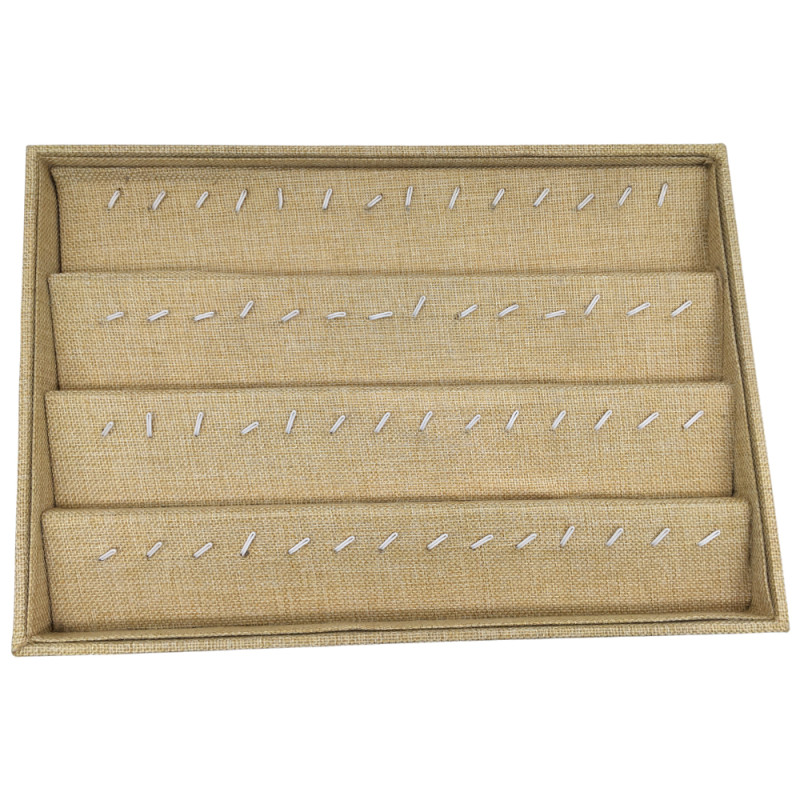 TELA RUSTICA BASE EXHIBIDOR PARA 56 DIJES