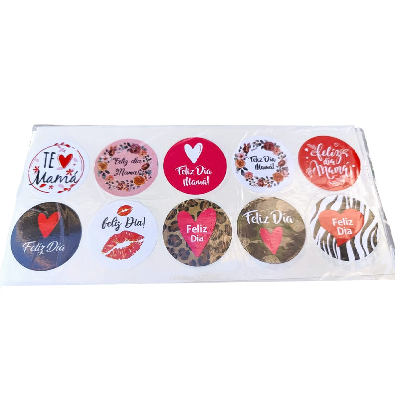 ESTIKER PLANCHA C/ 10 MOTIVOS