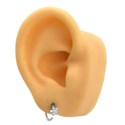 FLOR CINCO PETALOS Y CENTRO CUBIC UNIDAD SOLITARIOARO