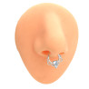 SEPTUM CANASTITA C/ CUBIC PIERCING
