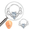 SEPTUM CANASTITA C/ CUBIC PIERCING