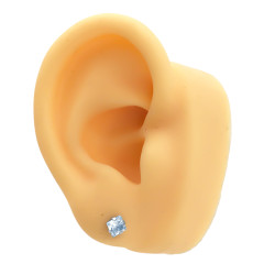 CRISTAL 4.5MM CUADRADO ENGARZADO ABRIDOR ARO