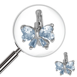 PAR MOÑOS C/ CUBIC EN BISAGRA 12MM AROS