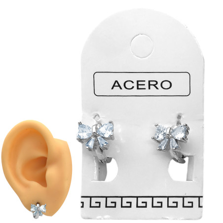 PAR MOÑOS C/ CUBIC EN BISAGRA 12MM AROS