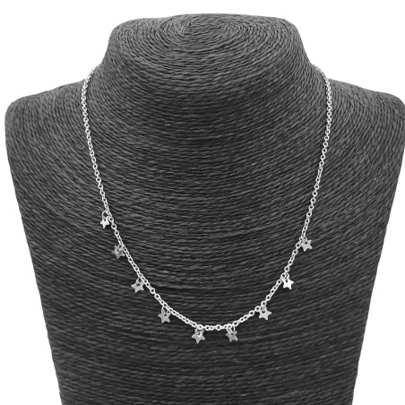 NUEVE ESTRELLAS CHICAS LISAS 46CM COLLAR