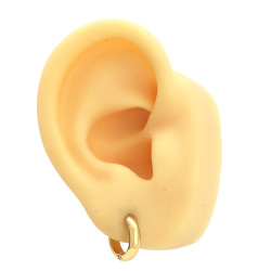 DORADO BLISTER X12 PARES 3MM HUECA BISAGRA BOMBE LIVIANA 3 MEDIDAS 11-13-16MM ARO