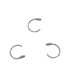 UNIDAD 10MM FALSA ARGOLLITA FINA DE NARIZ PIERCING