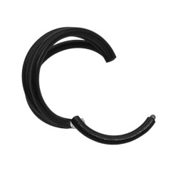 NEGRO TRIPLE LISOS UNIDOS ARGOLLITA CLICKER UNIDAD SOLITARIO ARO