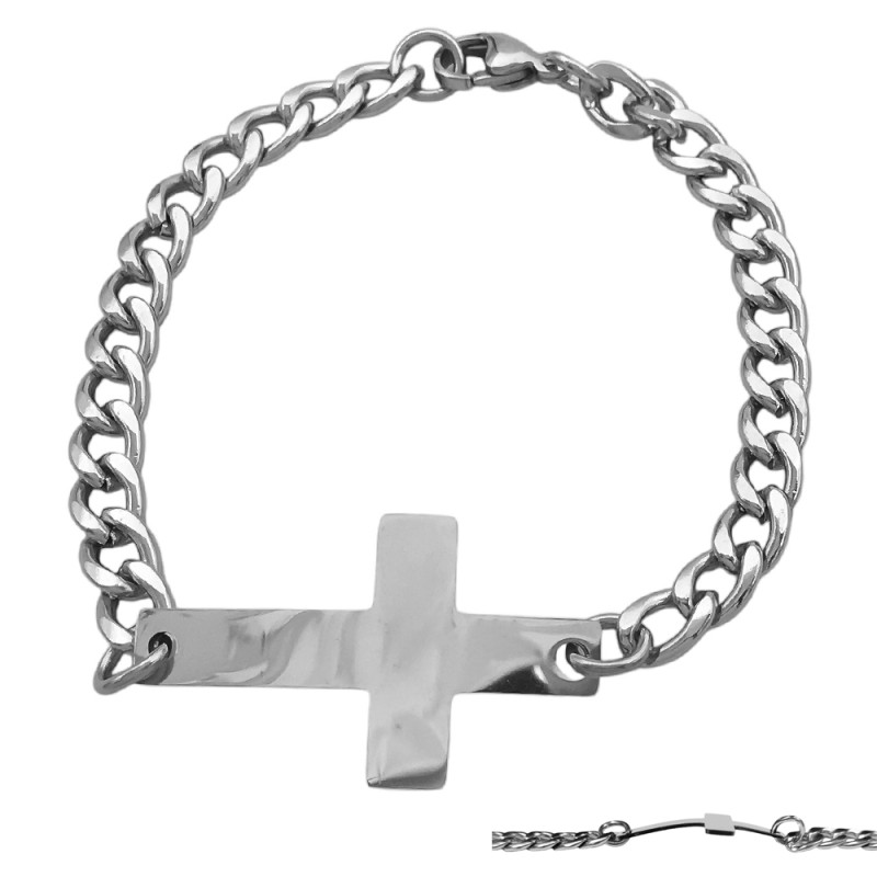 CRUZ SE PUEDE GRABAR EN GROUMET 1.6NK (6MM) - 20 CM P/ GRABAR IDENTIFICACION PULSERA