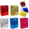 UNIDAD BOLSA DE REGALO 18*23*10 HOLOGRAMADA CON MANIJAS SIN ELECCION DE COLOR