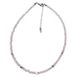 ROSA AB ESTRELLAS REGULABLE 37+6CM TIPO CHOKER GARGANTILLA COLLAR