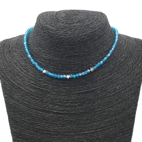 CELESTE AB ESTRELLAS REGULABLE 37+6CM TIPO CHOKER GARGANTILLA COLLAR