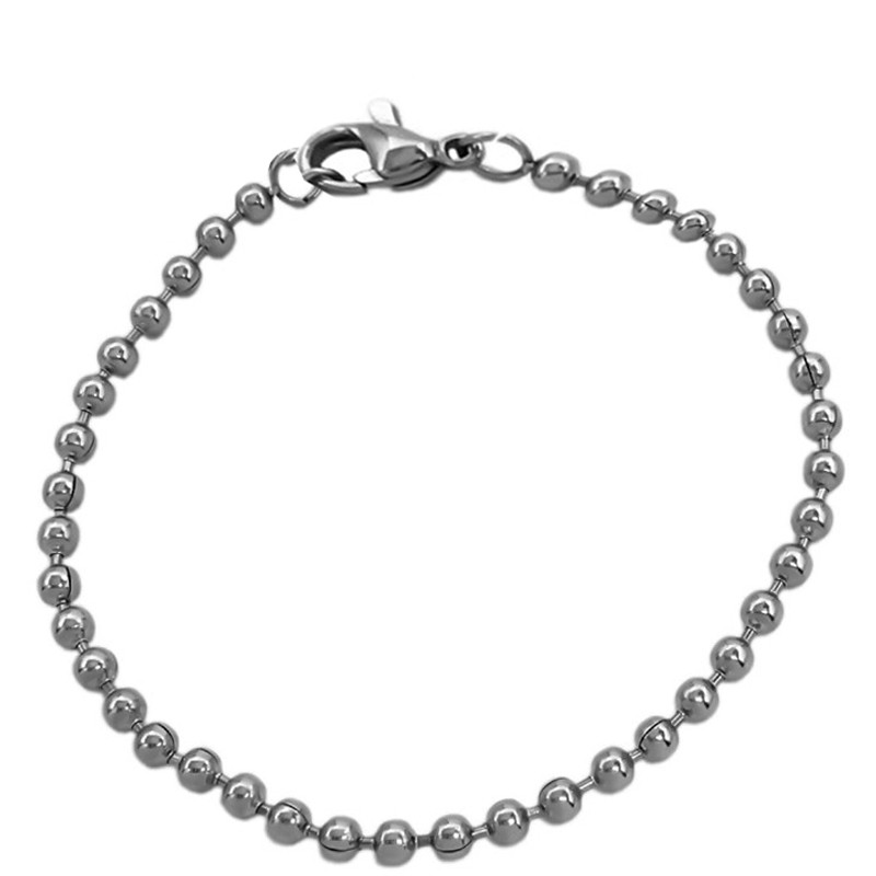 BOLITAS 4.0 (4MM) - 19CM C/ MOSQUETON PULSERA