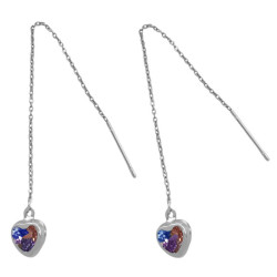 CORAZON TORNASOLADO PAR ARO...