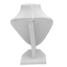 BLANCO CHICO EXHIBIDOR BUSTO C/ PIE ITEM:WH0012 FORRADO EN CUERINA