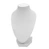 BLANCO CHICO EXHIBIDOR BUSTO C/ PIE ITEM:WH0012 FORRADO EN CUERINA