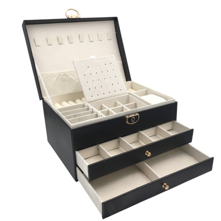 NEGRO ALHAJERO MEDIANO TRES PISOS C:32