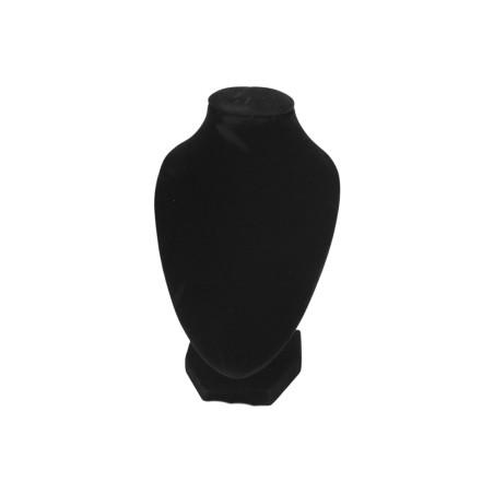 NEGRO CHICO EXHIBIDOR BUSTO C/ PIE ITEM:WH0010 FORRADO EN CUERINA