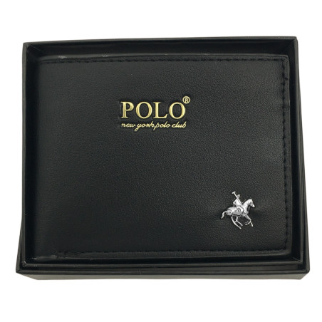 NEGRO BILLETERA HOMBRE CLASICA URBANA CINTURON