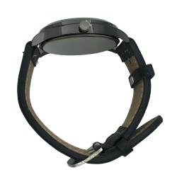 CROMADO C/ NEGRO DEPORTIVO CUADRANTE GRANDE RELOJ