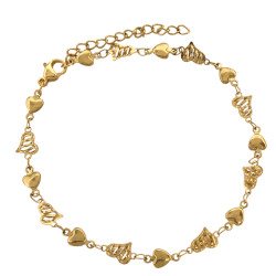 DORADO CORAZONES 3D Y...