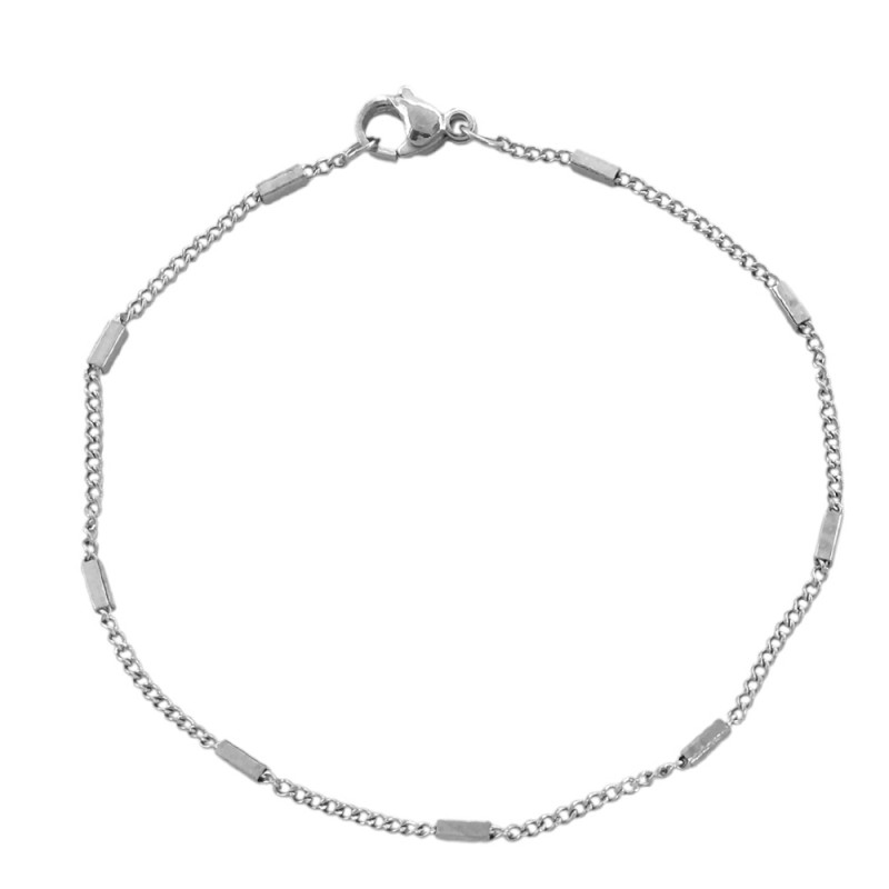 BARRITAS Y GROUMET 19CM PULSERA