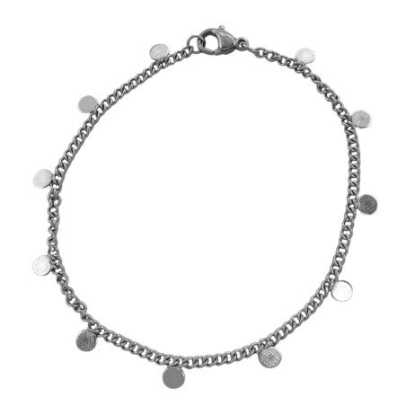 GROUMET Y MODEDAS 19CM PULSERA