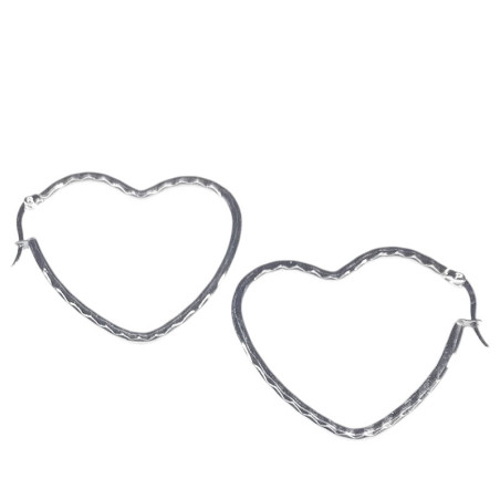 ARGOLLA CORAZON ESTRIADO 40mm ARO