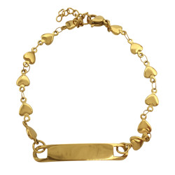 DORADO CORAZONES P/ GRABAR...