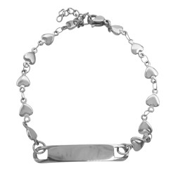 CORAZONES P/ GRABAR 18+5CM...