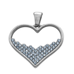 CORAZON CALADO C/ STRASS EN...