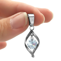 ONDULADO C/ CUBIC GRANDE DIJE