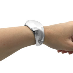 ESCLAVA BOMBE ANCHA FANTASIA FINA PULSERA