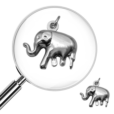 ELEFANTE HUECA C/ ARGOLLITA DIJE