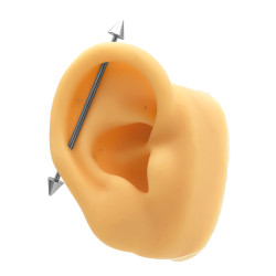 BLISTER X12 BARRAS PUNTA ANCHA LARGAS 55MM SURTIDAS C:12A PIERCING