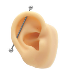 BLISTER X12 BARRAS PUNTA ANCHA LARGAS 55MM SURTIDAS C:12A PIERCING