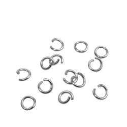 0.8*8MM ABIERTA * (100 UNIDADES) ARGOLLAS DE UNION