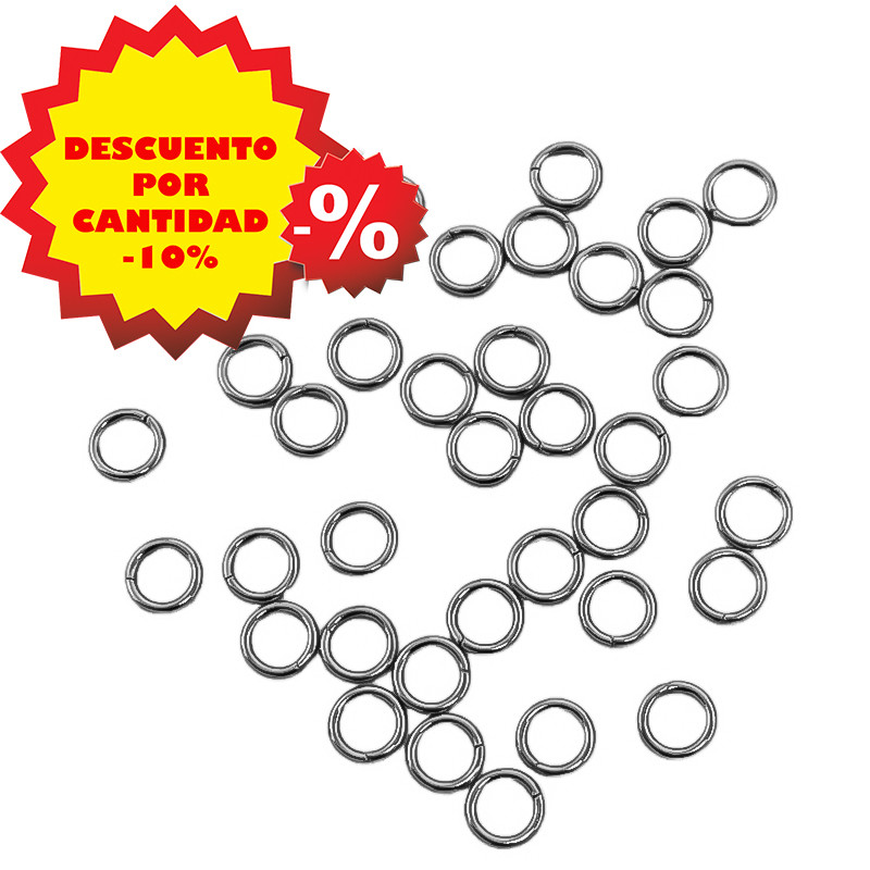 0.8*10MM * (100 UNIDADES) ARGOLLAS DE UNION