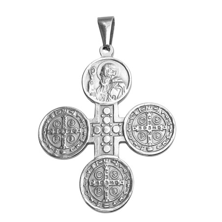 CRUZ EQUILIBRIO SAN BENITO CIRCULAR DOBLE FAZ DIJE