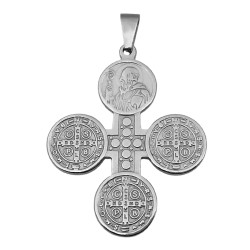 CRUZ EQUILIBRIO SAN BENITO CIRCULAR DOBLE FAZ DIJE