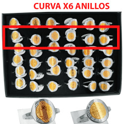 CURVA X6 ANILLOS COMBINADO...