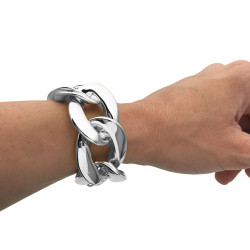 20MM-22+3CM REGULABLE LIVIANA GROUMET PLANA SUPER ANCHA FANTASIA FINA PULSERA