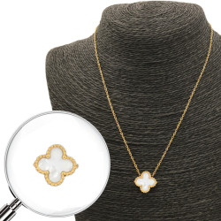 DORADO UNA FLOR TREBOL...